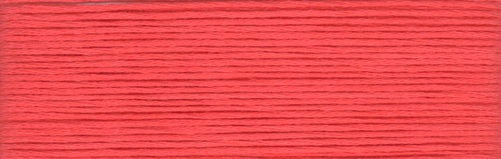 Bright Reddish Pink 837 - Cosmo Cotton Embroidery Floss 8m, zoomed in. Select this picture to zoom back out.