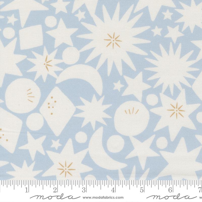 To The Moon And Back Sky - Quilt Fabric