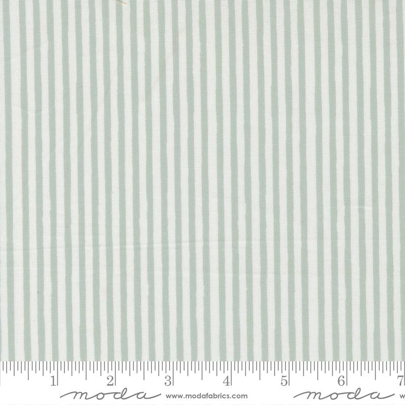 To The Moon And Back Stripes Grass - Quilt Fabric