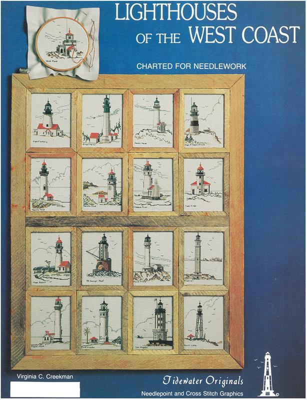 Lighthouses Of The West Coast - Cross Stitch Pattern
