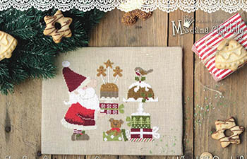 Christmas With The Gnome - Cross Stitch Pattern