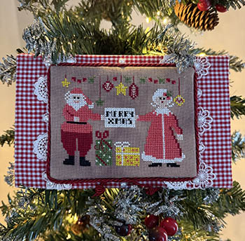 Mr And Mrs Claus - Christmas Cross Stitch Pattern