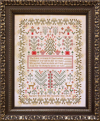 Barbery Butcher 1802 - Cross Stitch Pattern