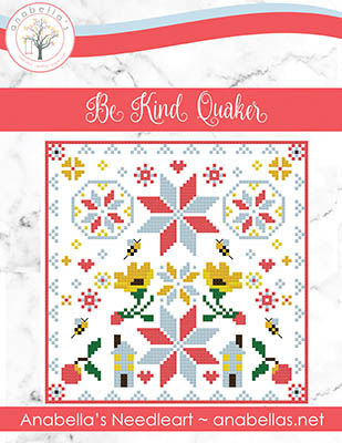 Be Kind Quaker - Cross Stitch Pattern