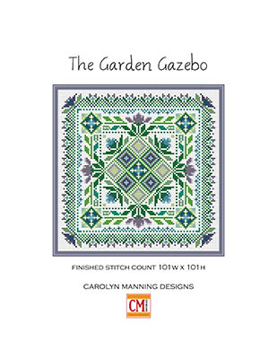Garden Gazebo - Cross Stitch Pattern