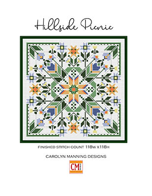 Hillside Picnic - Cross Stitch Pattern