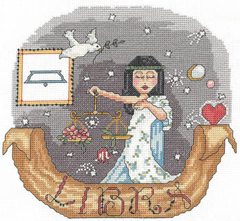 Libra - Cross Stitch Pattern 