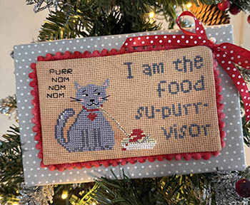 Food Supervisor - Cross Stitch Pattern 