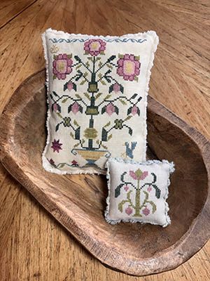 Sarah's Flower Basket - Cross Stitch Pattern