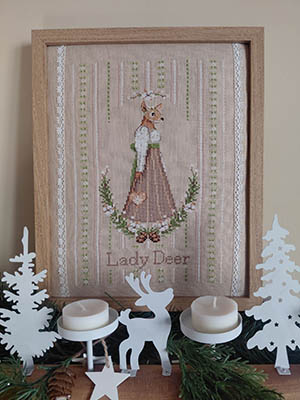 Lady Deer -  Cross Stitch Pattern