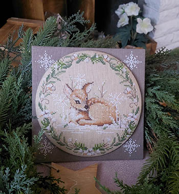 Il Bosco D'Inverno - Cerbiatto -  Cross Stitch Pattern