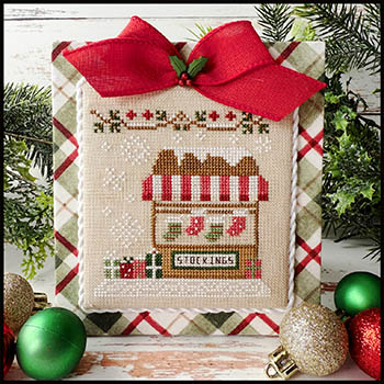 Christmas Stocking Stand - Cross Stitch Pattern