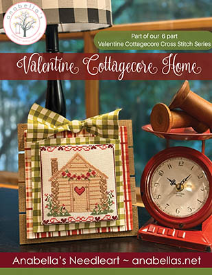 Valentine Cottagecore Home - Cross Stitch Pattern