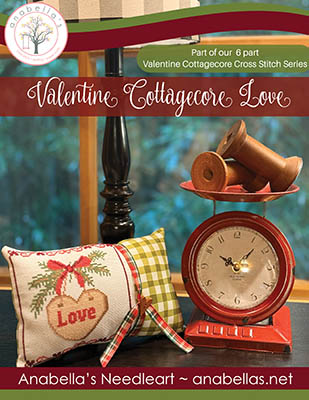 Valentine Cottagecore Love - Cross Stitch Pattern