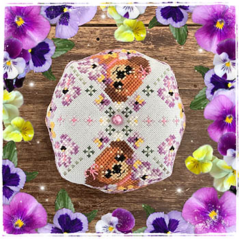 March Biscornu - Cross Stitch Pattern