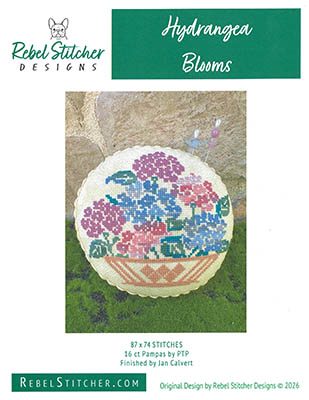Hydrangea Blooms - Cross Stitch Pattern