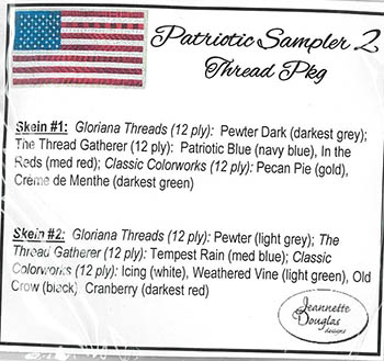 Patriotic Sampler 2 - Embellishment Pack  