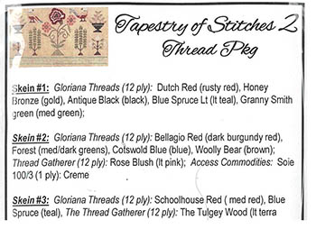 Tapestry Of Stitches 2 - Embellishment Pack  