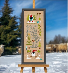 Histoires De Mouton En Hiver 1 - Cross Stitch Pattern  