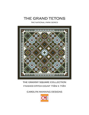 Grand Tetons - Cross Stitch Pattern