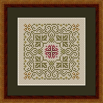 Wanda's Garden Path - Cross Stitch Pattern
