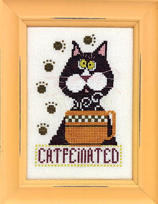 Catfeinated - Cross Stitch Pattern