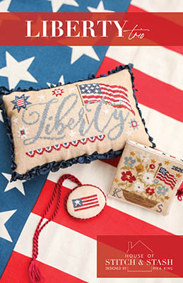 Liberty Trio - Patriotic Cross Stitch Pattern