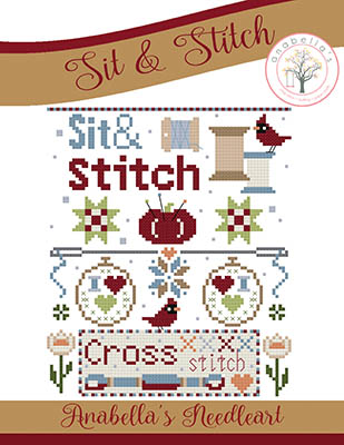 Sit & Stitch - Cross Stitch Pattern