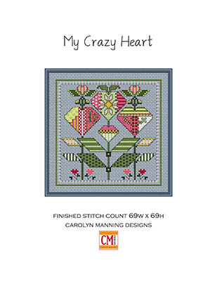 My Crazy Heart - Cross Stitch Pattern