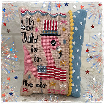 4th of July Vibes Pillow - Cross Stitch Pattern