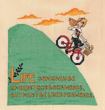 Backwards - Cross Stitch Pattern