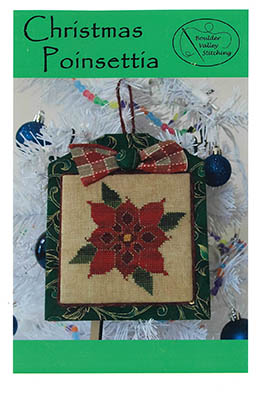 Christmas Poinsettia - Cross Stitch Pattern