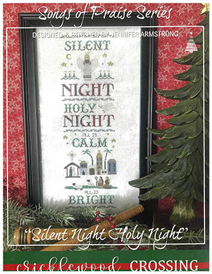 Silent Night Holy Night - Christmas Cross Stitch Pattern