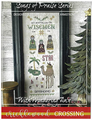 With Wondering Awe - Christmas Cross Stitch Pattern