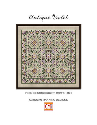 Antique Violet - Cross Stitch Pattern
