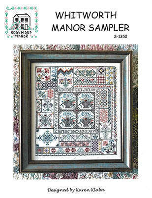 Whitworth Manor Sampler - Cross Stitch Pattern
