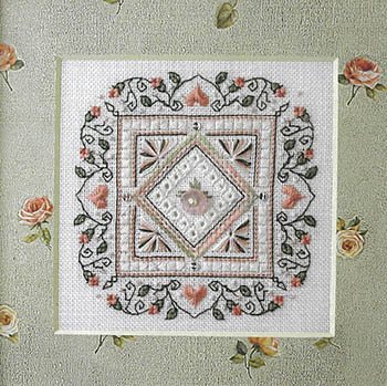 English Garden Rose - Cross Stitch Pattern