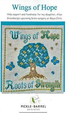 Wings Of Hope  - Cross Stitch Pattern