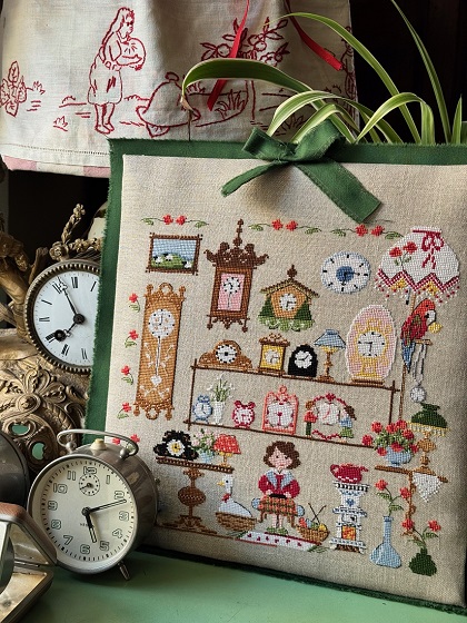 Virginia Storie Di Antichi Ingranaggi - Cross Stitch Pattern