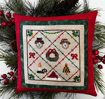 Merry Beary - Christmas Cross Stitch Pattern