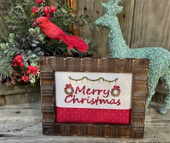 Merry & Bright - Christmas Cross Stitch Pattern