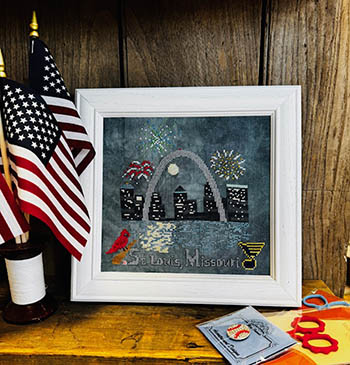 St. Louis - Patriotic Cross Stitch Pattern