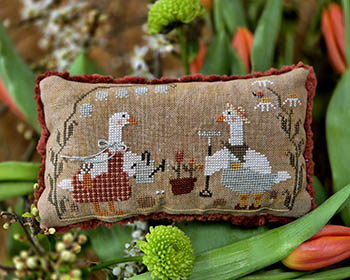 Mabel's Spring Garden - Cross Stitch Pattern