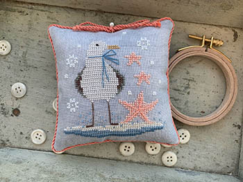 Stars And Surf Pinkeep - Cross Stitch Pattern