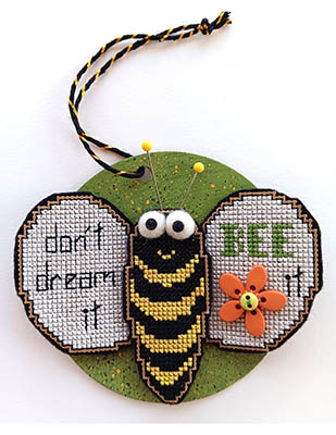 Don't Dream It, Bee It - Cross Stitch Pattern
