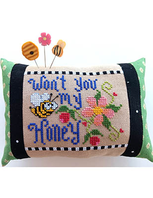 Won't you Bee My Honey - Cross Stitch Pattern