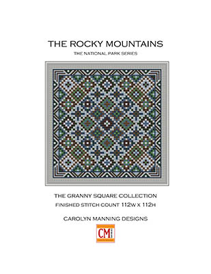 Rocky Mountains  - Cross Stitch Pattern