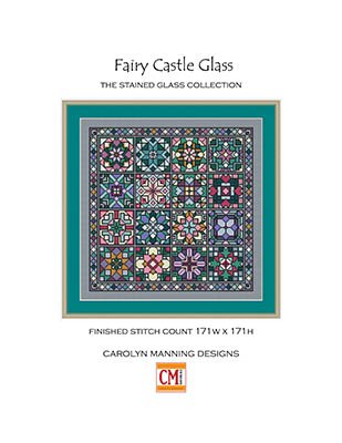 Fairy Castle Glass  - Cross Stitch Pattern