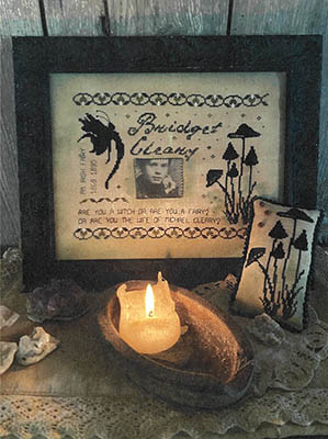 Bridget Cleary - Cross Stitch Pattern , zoomed in. Select this picture to zoom back out.