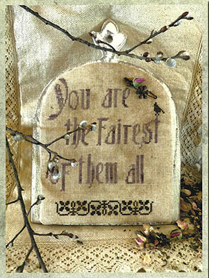Fairest - Cross Stitch Pattern , zoomed in. Select this picture to zoom back out.